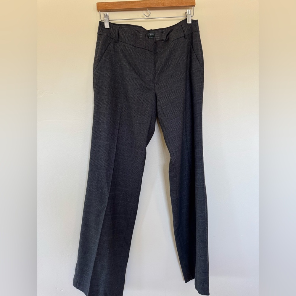 J. Crew Black Dress Pants Classic Straight-Leg